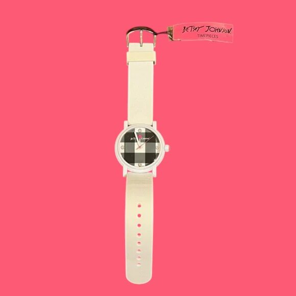 Betsey Johnson Y2K VINTAGE Gingham Watch NWT main image 7